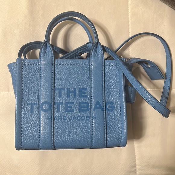 Marc Jacobs Handbags - Marc Jacobs the micro tote bag in spring blue